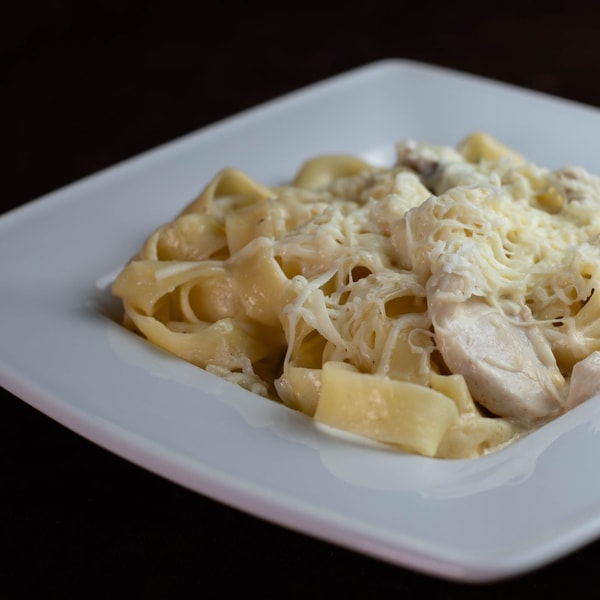 Фото Фетучини с Курицей и Грибами