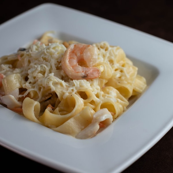 Фото Паста с Море Продуктами